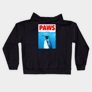 Urban Penguin PAWS Elegance, Tee Trendsetter Triumphs Kids Hoodie